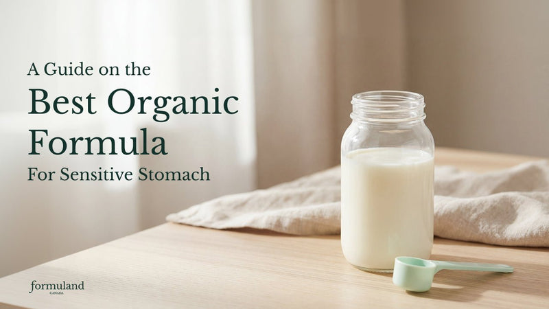 A Guide on the Best Organic Formula For Sensitive Stomach - Formuland Canada