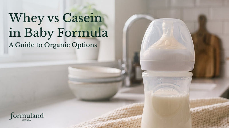 Whey vs Casein in Baby Formula: A Guide to Organic Options - Formuland Canada