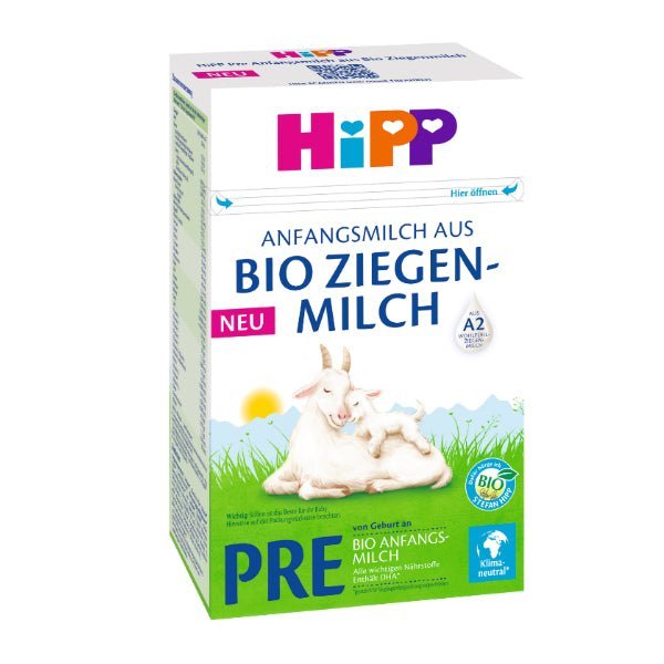 HiPP German Goat Milk Formula PRE – Organic A2 Infant Formula From Birth (400g) - Formuland Canada