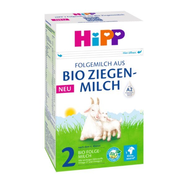 HiPP German Goat Milk Formula Stage 2 – Organic Follow - On A2 Formula (400g) - Formuland Canada