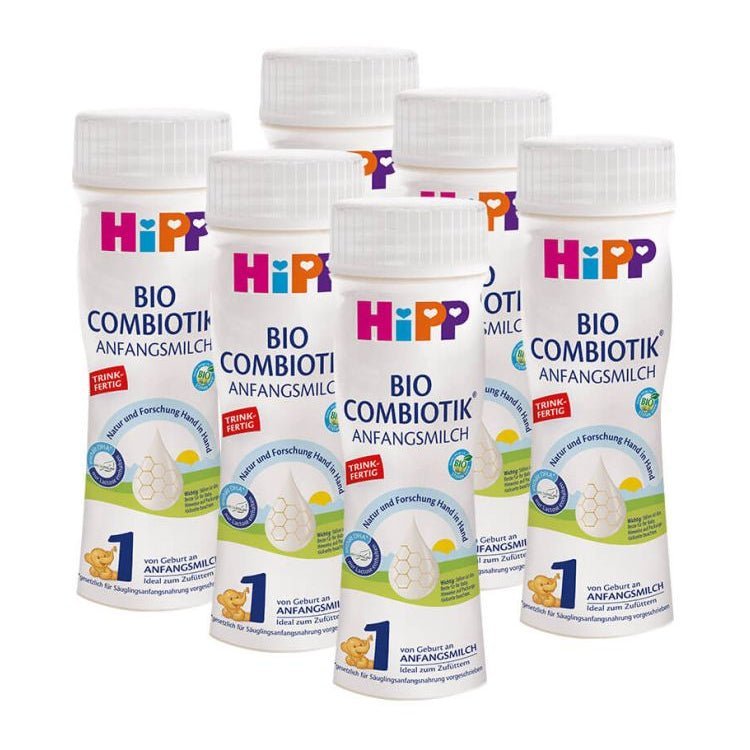HiPP German Stage 1 Ready to Feed From Birth (200mlx6) - Formuland Canada