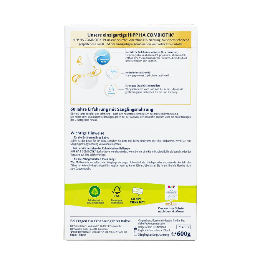 hipp-ha-stage-1-formula-600g-