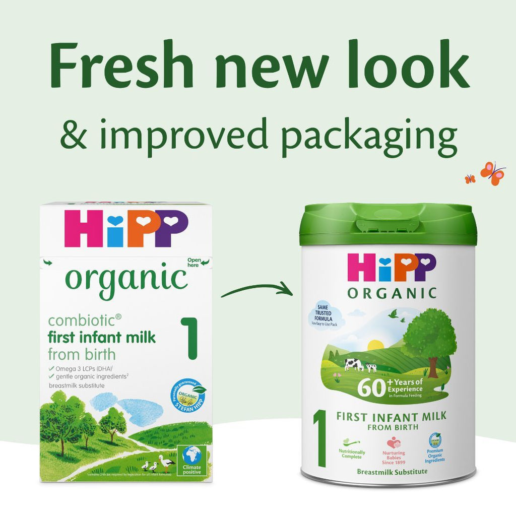Hipp Sample HiPP UK Organic Stage 1 from Birth (800g) New Easy-to-Use Can
