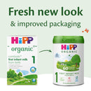 HiPP UK Organic Stage 1 from Birth (800g) New Easy - to - Use Can - Formuland Canada