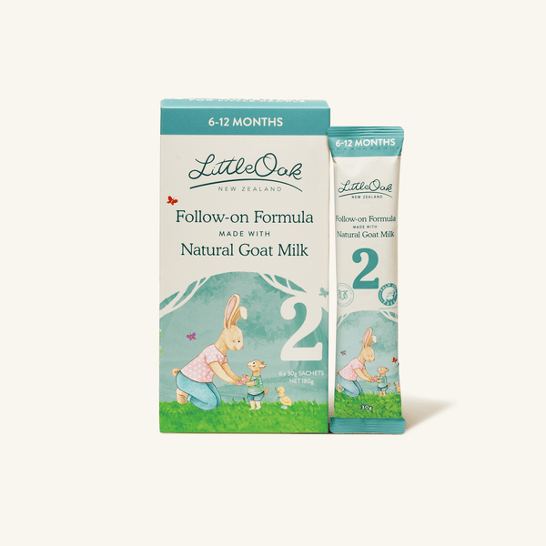Natural Goat Milk Follow - on Formula 6 x 30gm Travel Sachets - Formuland Canada