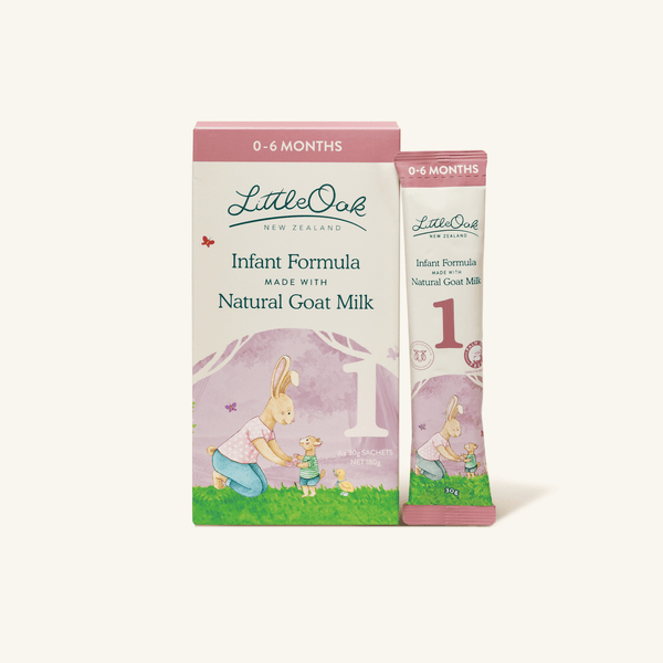 Natural Goat Milk Infant Formula 6 x 30gm Travel Sachets - Formuland Canada