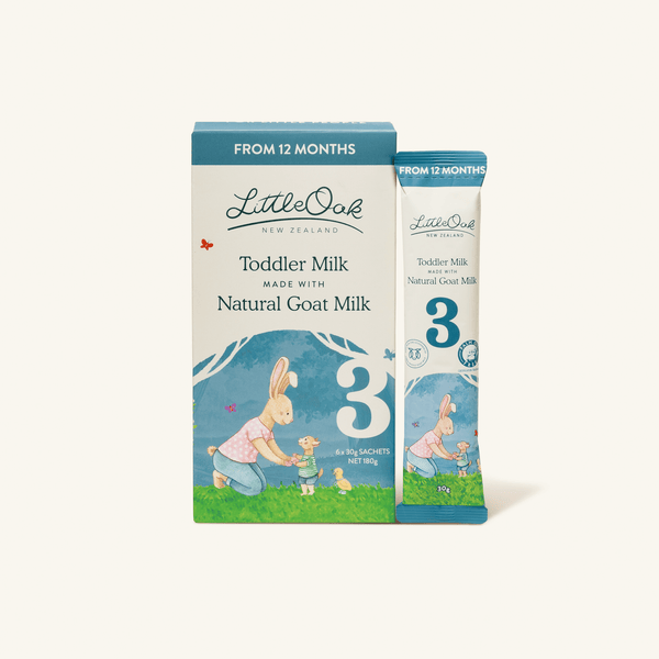 Natural Goat Milk Toddler Milk 6 x 30gm Travel Sachets - Formuland Canada
