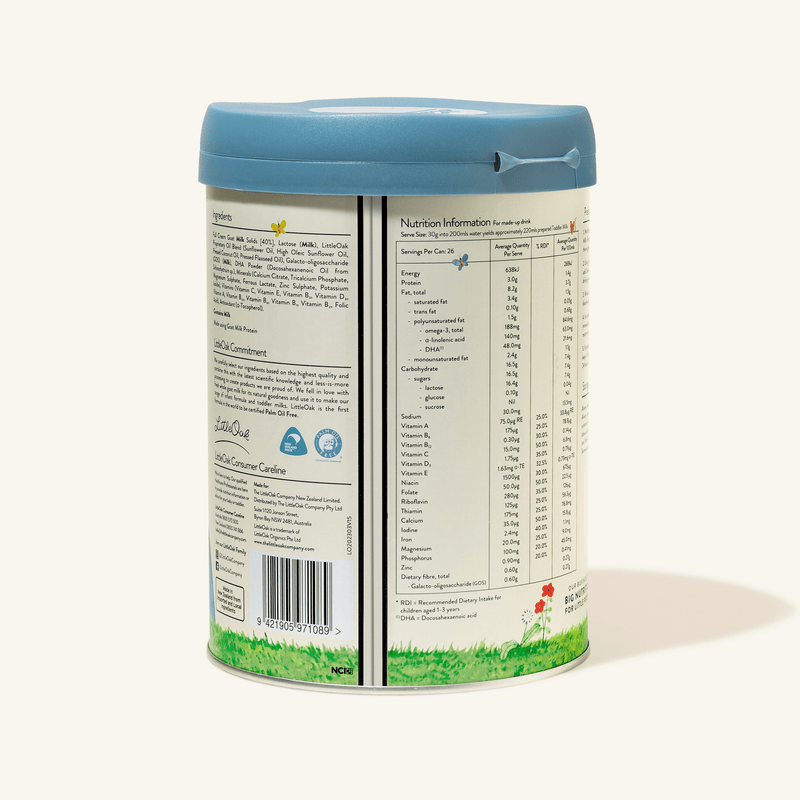 Natural Goat Milk Toddler Milk 800gm Can - Formuland Canada